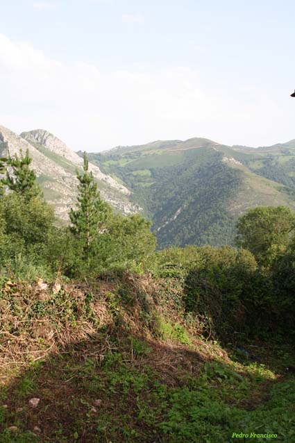 Paisaje de Cezana, Asturias