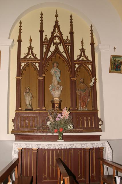 Altar parte izquierda