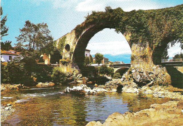 Cangas de Onis Puente Romano, Aos 1970