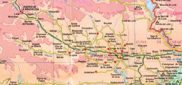 Mapa de la Comarca de Omaa