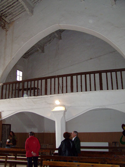 Interior de la Sinagoga de San Anton
