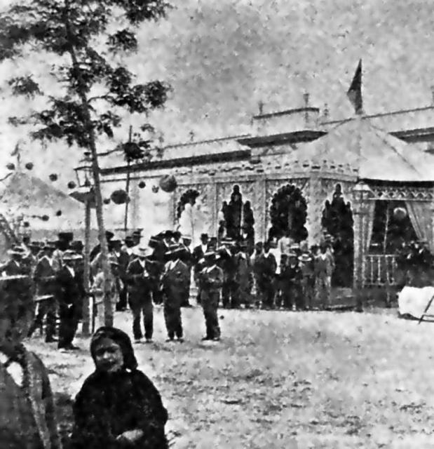 Feria de carmona caseta de la rifa 1896