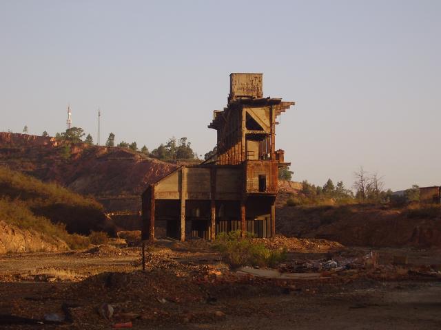 antiguas instalaciones mineras