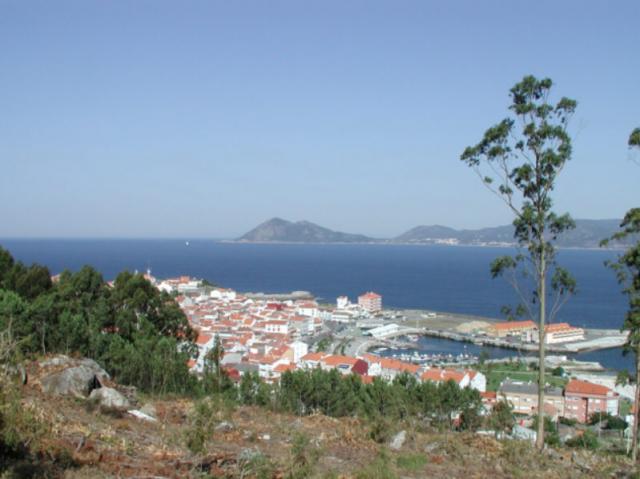 Porto do Son desde el cielo