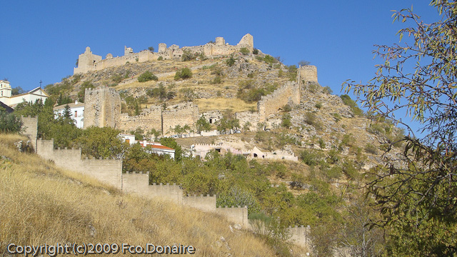 Vista de la colina del Castillo desde abajo