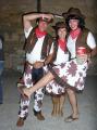 Tres vaqueros en Torralba (Sonia, Manolo y Pablo)