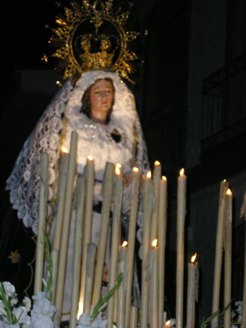 Virgen de los Dolores. Jueves Santo