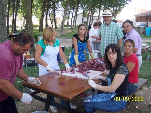 Guiso de carne de la vaca fiestas septiembre 2009
