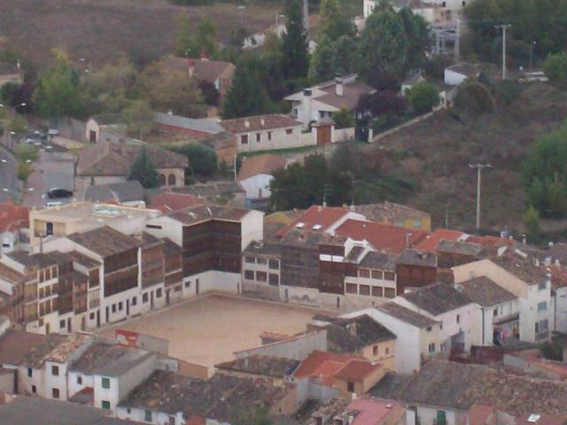 Plaza de Coso vista desde el Catillo (Peafiel)
