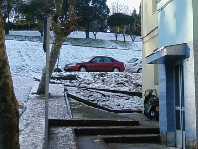 Nieve en La Carriona
