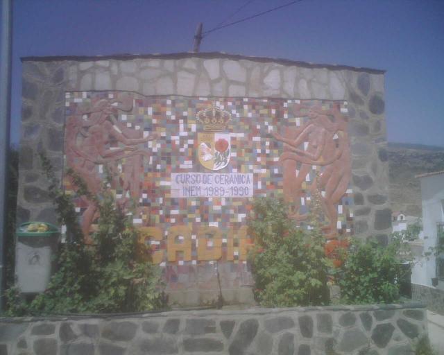 mural,tarjeta de visita de un pueblo