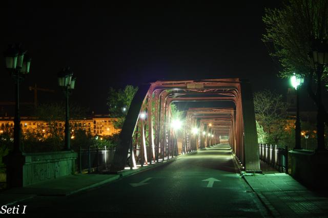 Puente de hierro de Talavera