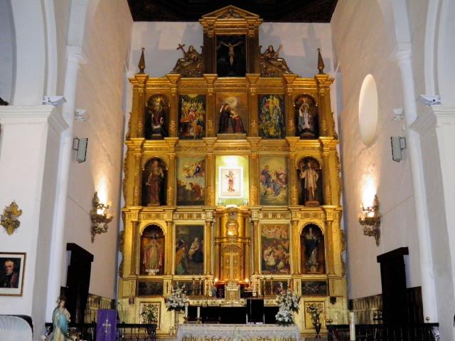 Retablo Altar Mayor de la Iglesia de Fiana.