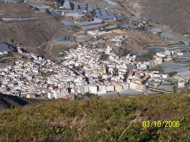 Albuol desde cerro La Prima (cortijo Buena Vista)