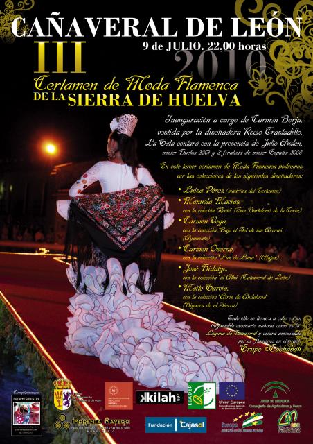 III certamen de moda flamenca en Caaveral de Leon