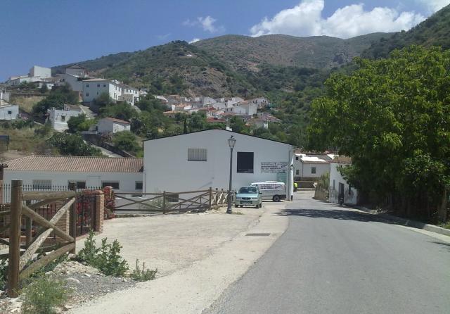 Entrada al pueblo de Jimera de Libar ( Malaga)