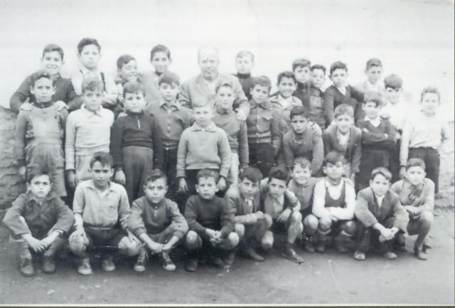 Colegio de Corrales. Ao 1955  56