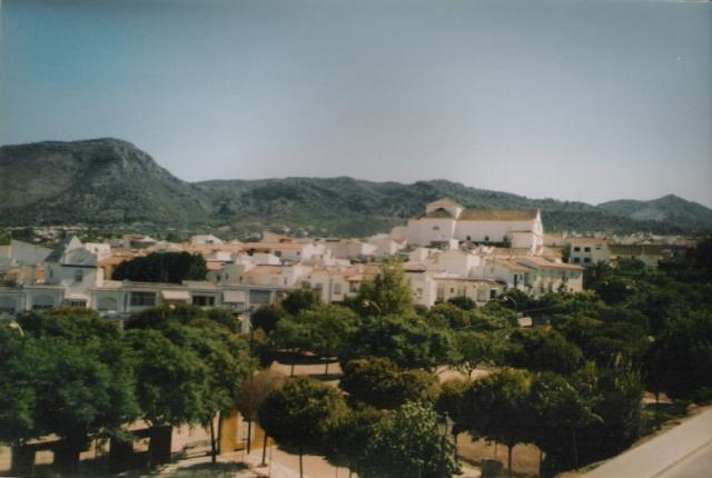 Vista de Alhaurn desde casa de Ana-Mary,la Melosa