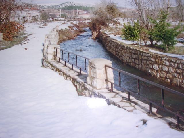 Nuestro rio en invierno