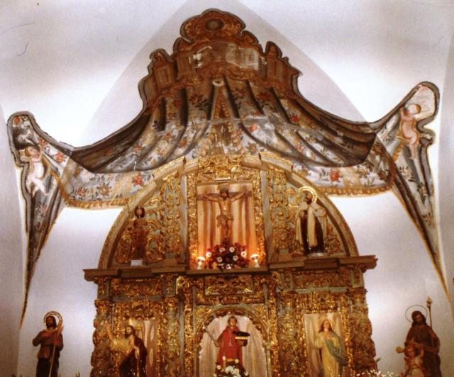Altar de la iglesia de San Vicente