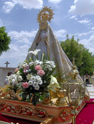 Virgen de Rivilla. Subida a la ermita