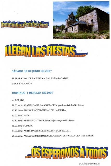 Cartel de Fiestas 2007