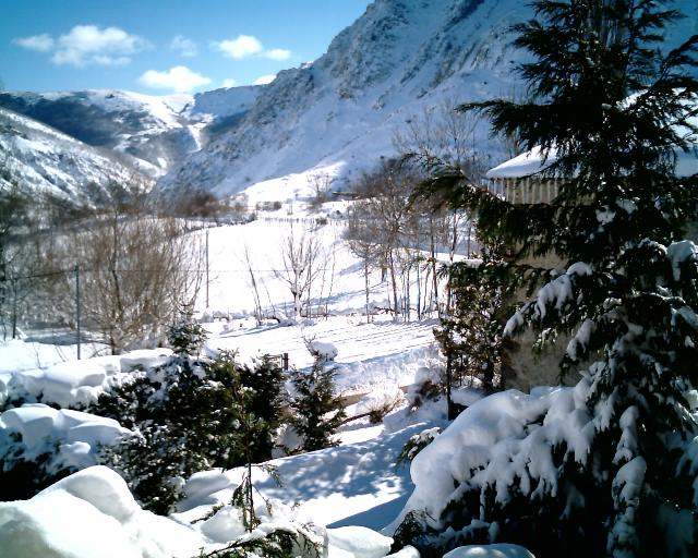 Nieva en Valdeteja