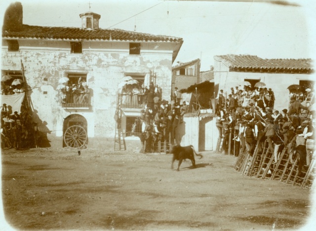 Vaquillas, en las fiestas de setiembre, 1909