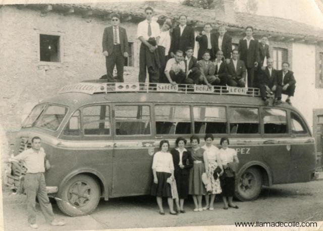 Autobus de la lnea de Sabero-Leon
