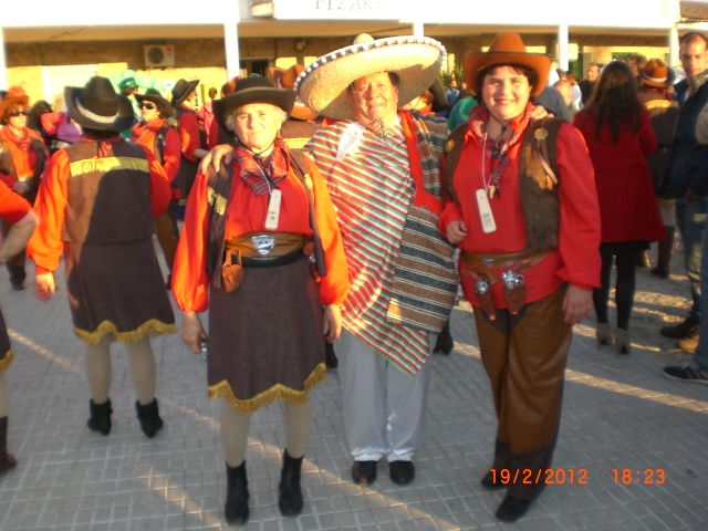 Carnavales 2012 en Pizarro.