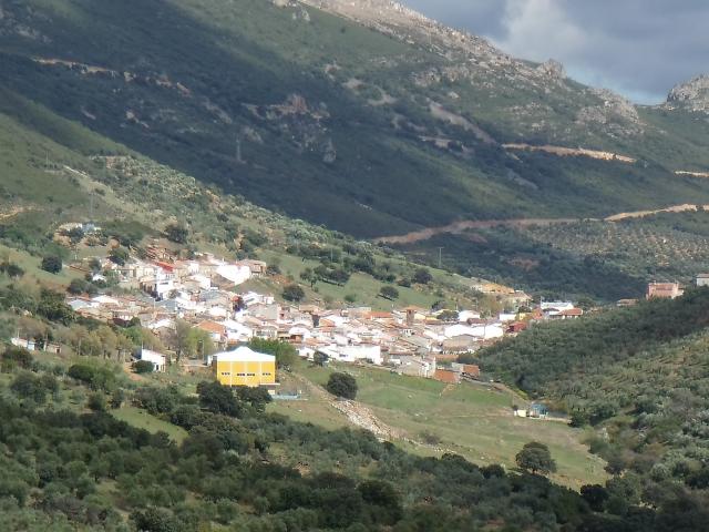 Foto del pueblo tirada cerro Membrillejo