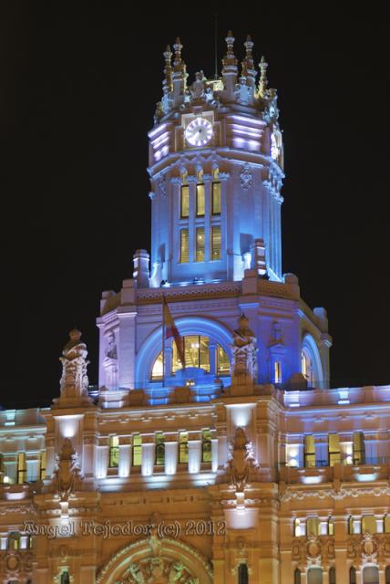 Torre del ayuntamiento de Madrid
