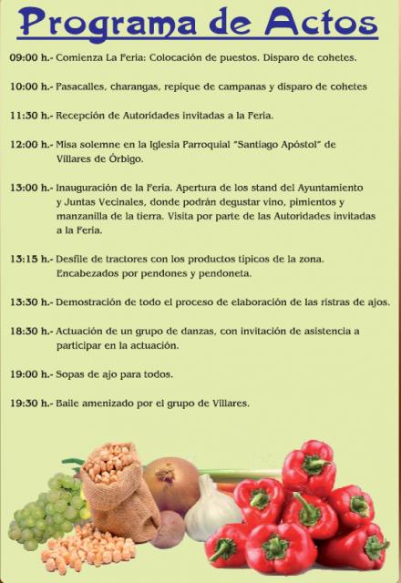 XII Feria de hortalizas y legumbres