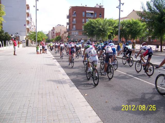 Vuelta ciclista a Espaa a su paso por Palleja