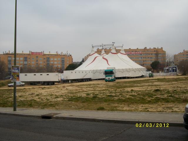Circo Rody Aragn en Hortaleza (Madrid)