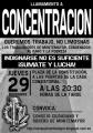 "Concentracion 29 de Noviembre" .