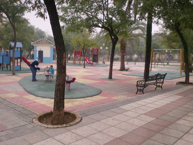 Jugando en el parque