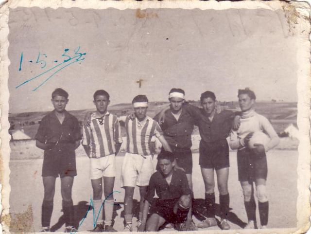 foto futbol 1953