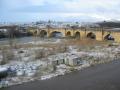 Puente medieval sobre el Ebro