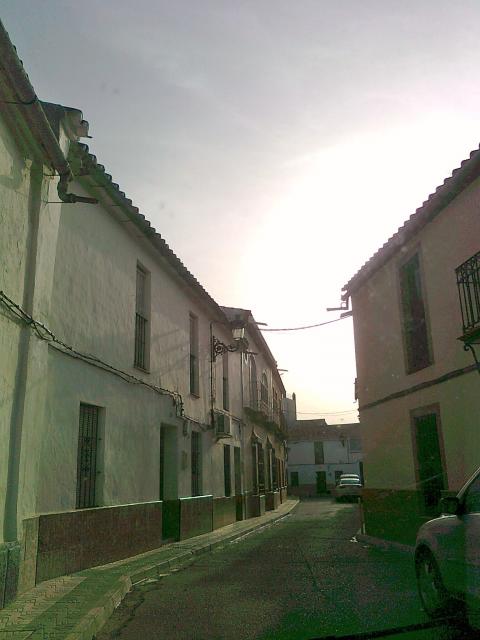 Amanecer en calle Murillo 