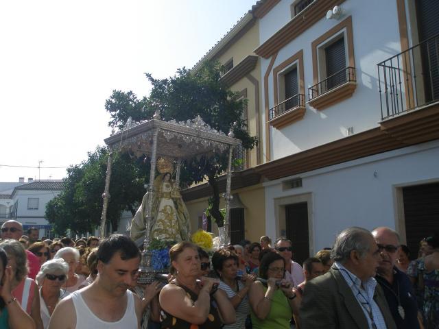 Virgen de las Montaas en Puerto Serrano