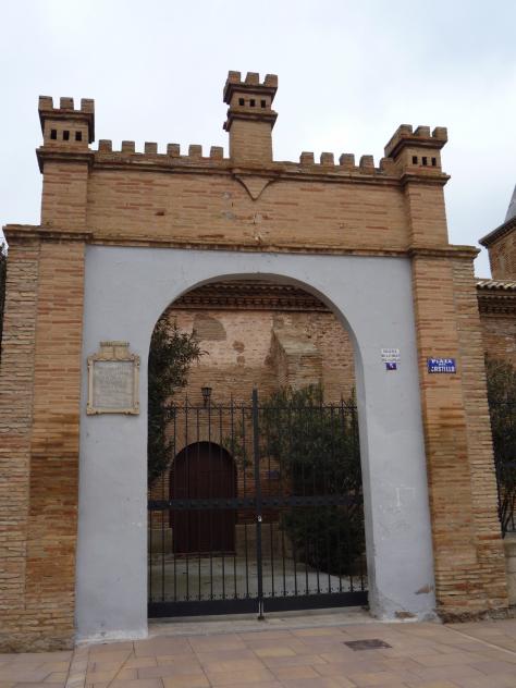 Puerta exterior Ermita Virgen del Castillo