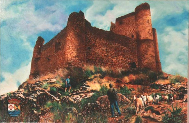 De pastoreo en el castillo de Anguix