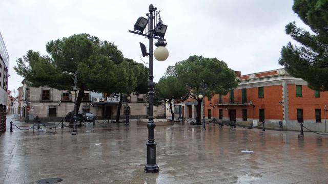 La Plaza Mayor y Ayuntamiento