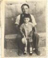 Los dos Teodoros, abuelo y nieto en 1958.
