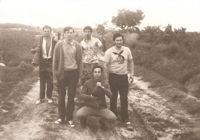 Amigos de Arenzana de Abajo en 1966
