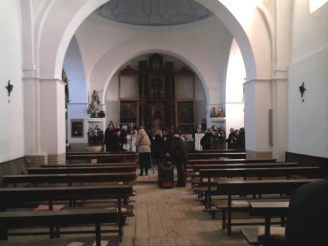 interior del altar
