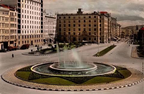Plaza de Espaa - Ferrol, 1961