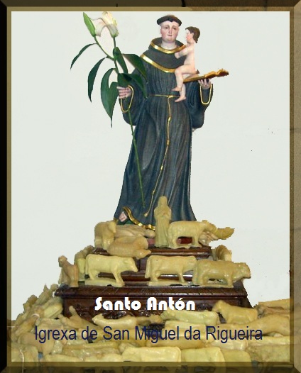 Imaxe de Santo Antn - A Rigueira