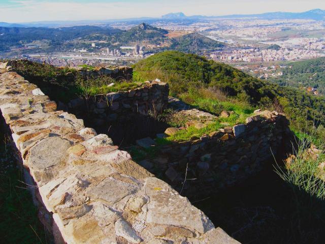 Una vista des de el Puig .Castellar